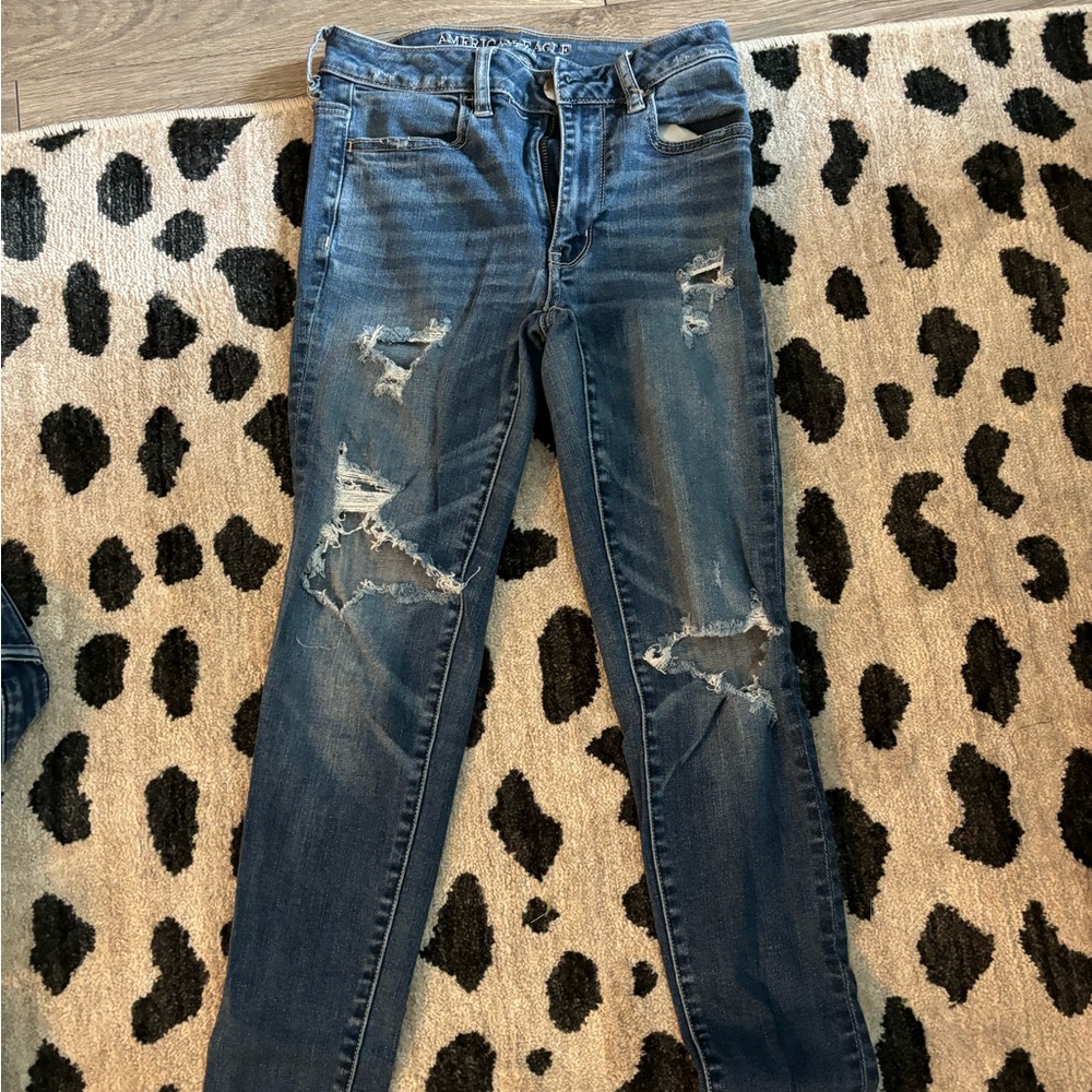 American Eagle High-rise super stretch jeggings!